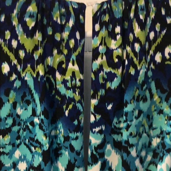 London Times - Fun Patterned Summer Maxi Dress - Picture 3 of 7